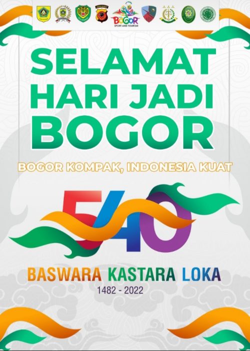 Selamat Hari Jadi Bogor Ke 540 Baswara Kastara Loka 1482 2022